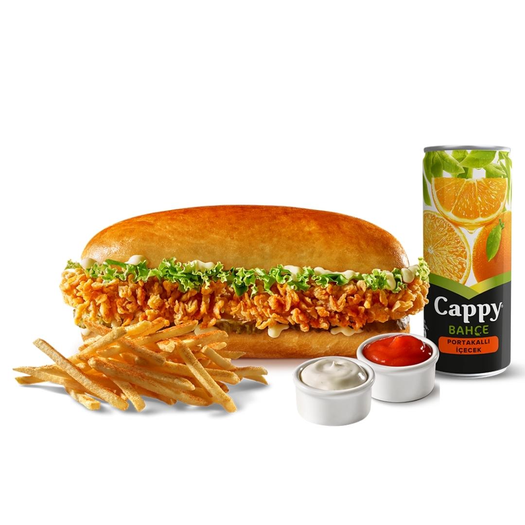 Kid's Cajun Sandviç Menü