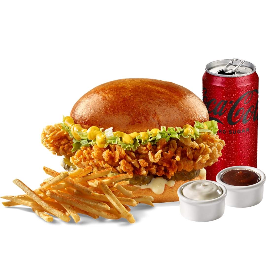 Cajun Burger Menü