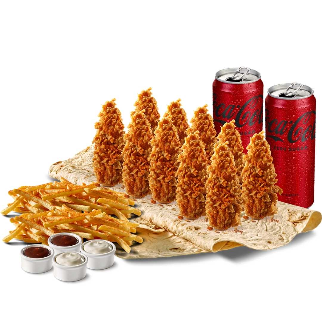 Acılı Cajun Avantaj Sepet Menü